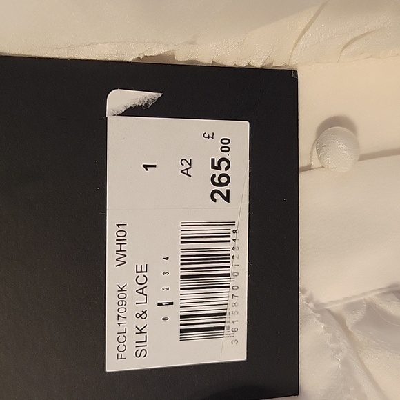 Kooples NWT SILK LACE TOP SZ1 Small - Picture 3 of 6